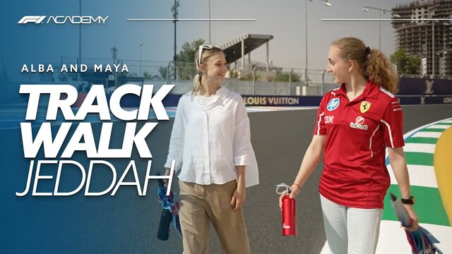 WATCH Jeddah Track Walk with Larsen and Weug 