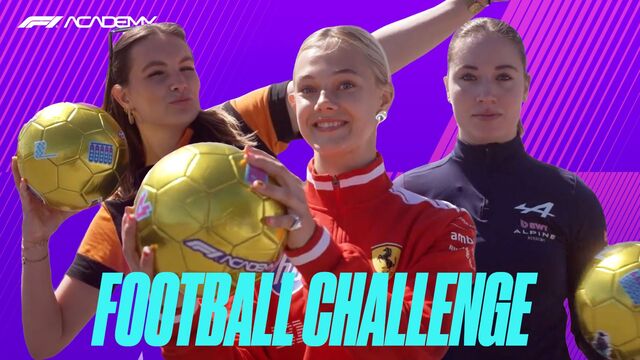 WATCH MP Motorsport Take On a Football Shootout Challenge