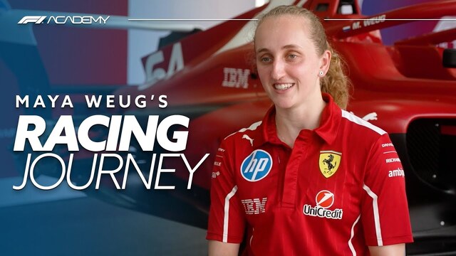 WATCH Maya Weug shares her racing journey
