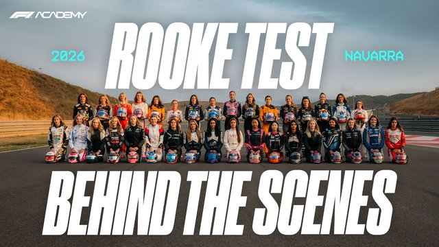 WATCH Behind the scenes of the 2026 F1 ACADEMY Rookie Test