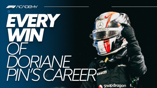 WATCH Every Win of Doriane Pins F1 ACADEMY Career
