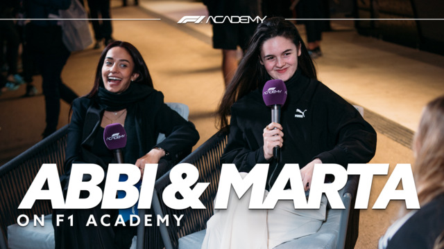 WATCH Abbi Pulling and Marta García on the Growth of F1 ACADEMY