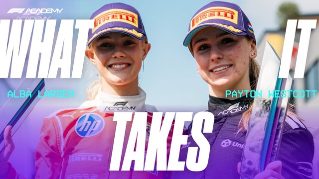 WATCH What it takes to be an F1 ACADEMY driver with Alba Larsen and Payton Westcott