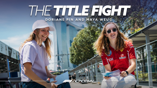 WATCH Doriane Pin and Maya Weug on the title fight