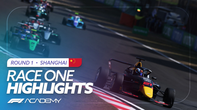 HIGHLIGHTS Palmowski kicks off rookie season with first F1 ACADEMY victory in Shanghai Race 1