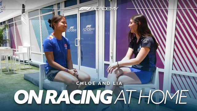 WATCH Block and Chambers chat about racing in front of a home crowd